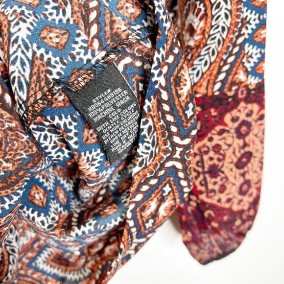 SANCTUARY Patch Work Long Sleeve Blouse  - Picture 13 of 16